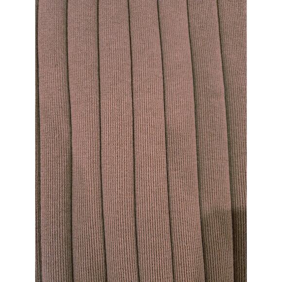 NWT Coofandy Men's LS Polo Sweater Brown 2XL - Picture 4 of 4